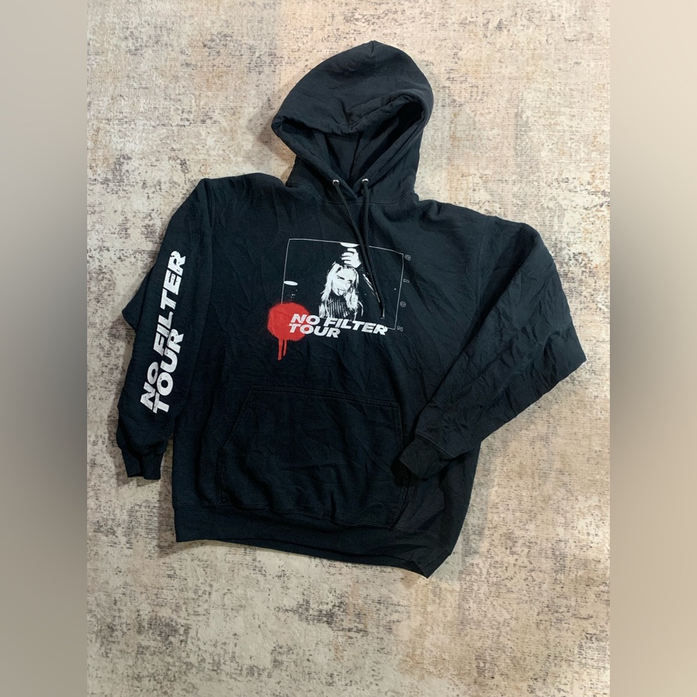 2018 No Filter Tour Band Sz L Hoodie